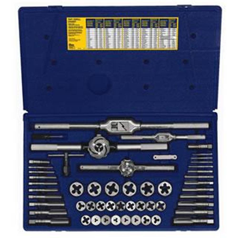 Irwin 53 Pc. Metric Tap & Hex Die Set 26394 Acme Tools