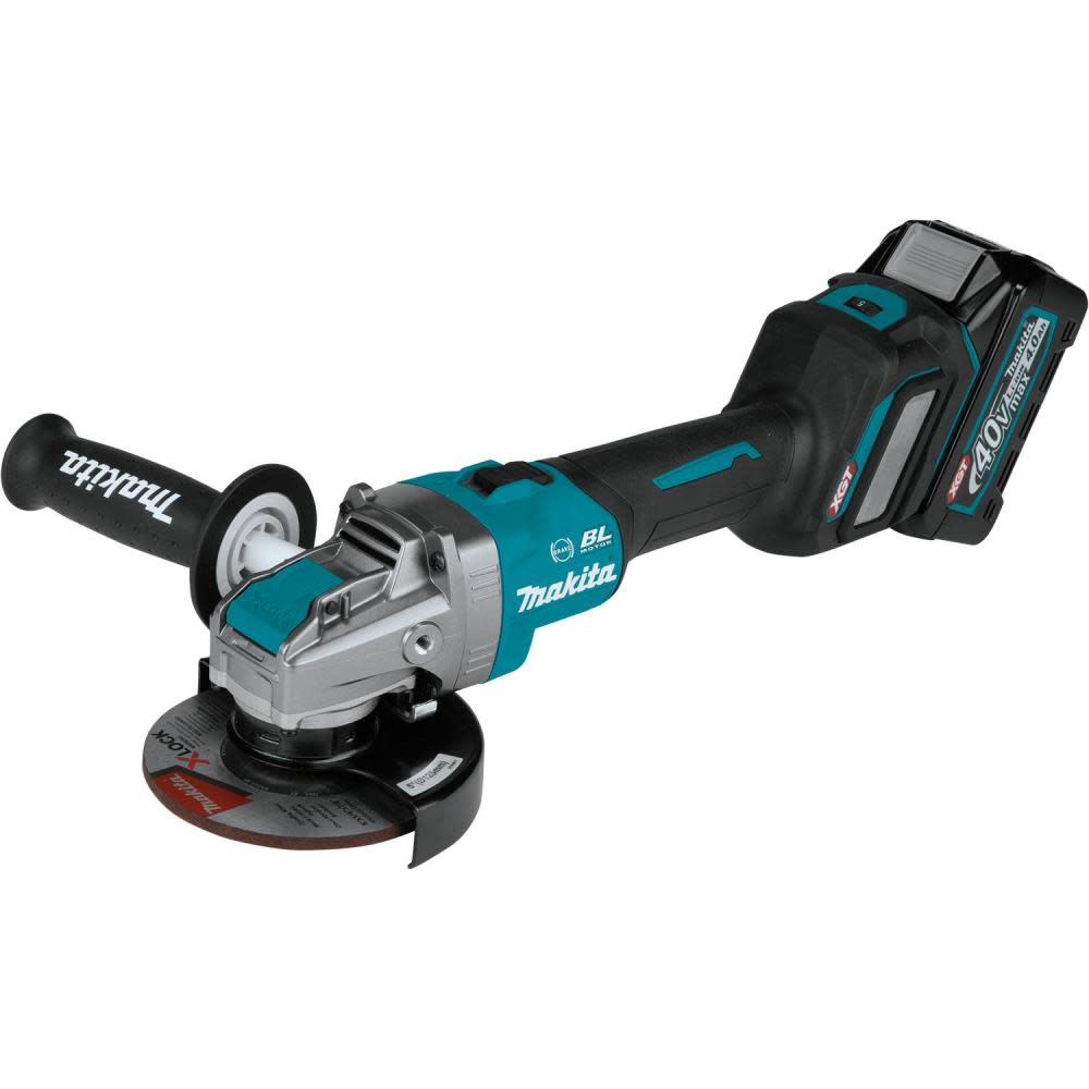 うーまま Makita 40V max XGT 5in Angle Grinder Kit with Electric Brake
