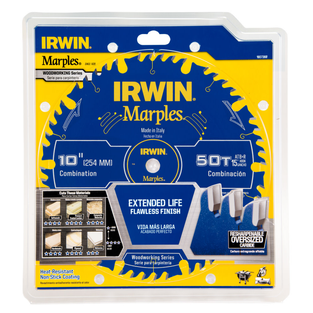 

Irwin Marples WW CSB 10 In. 50T AT+R