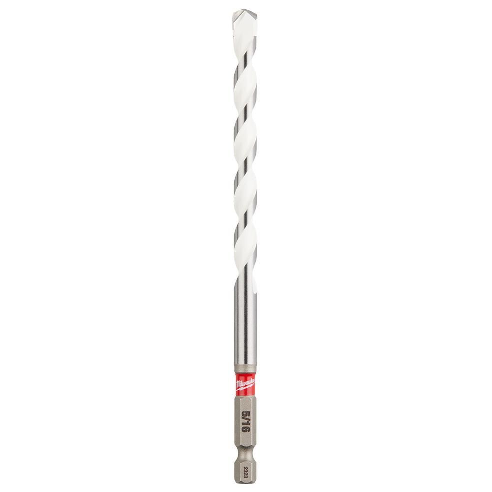 Milwaukee SHOCKWAVE Drill Bit Carbide Multi Material, 5/16 Inch x 6 Inch