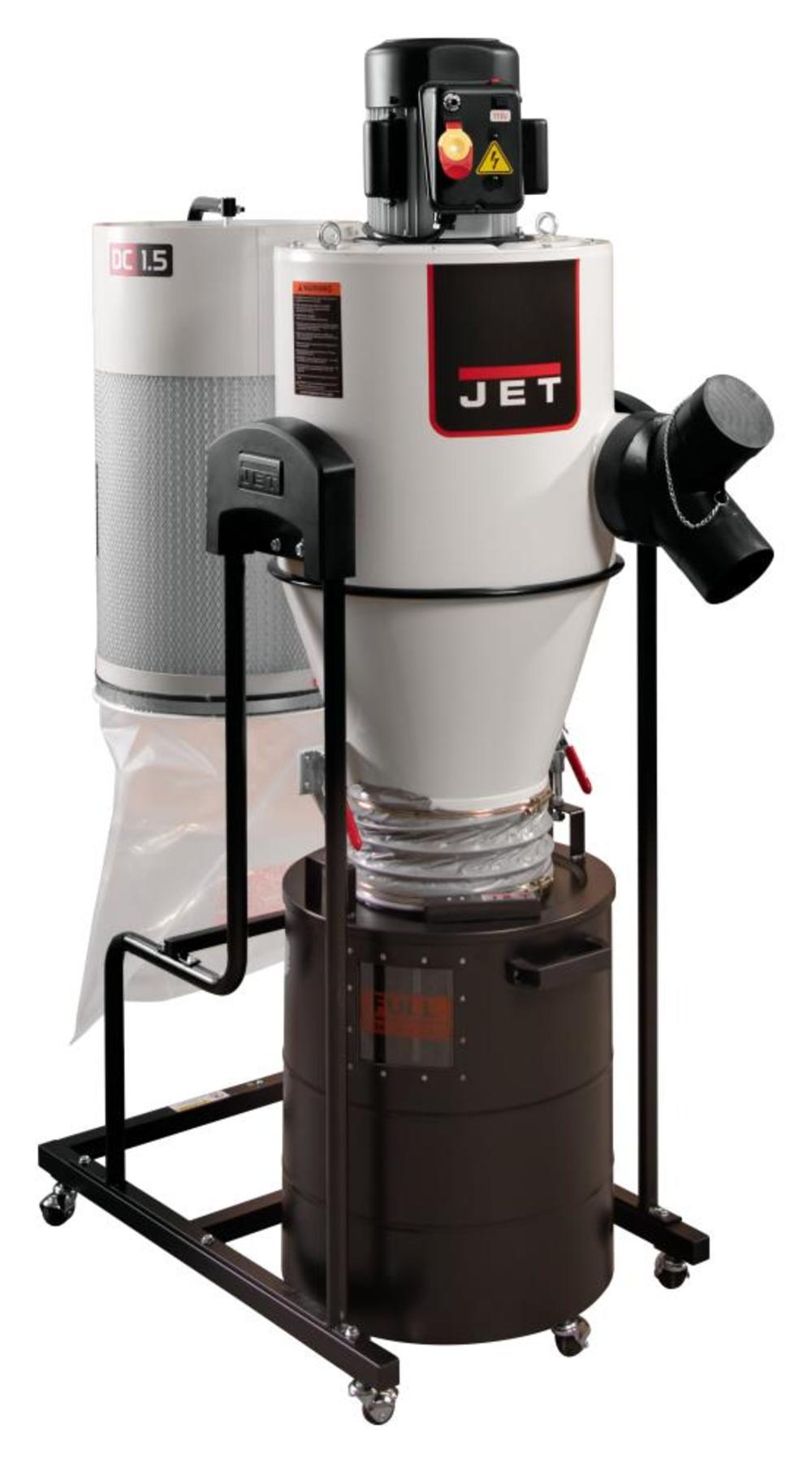 

JET JCDC-1.5 Cyclone Dust Collector 1.5HP