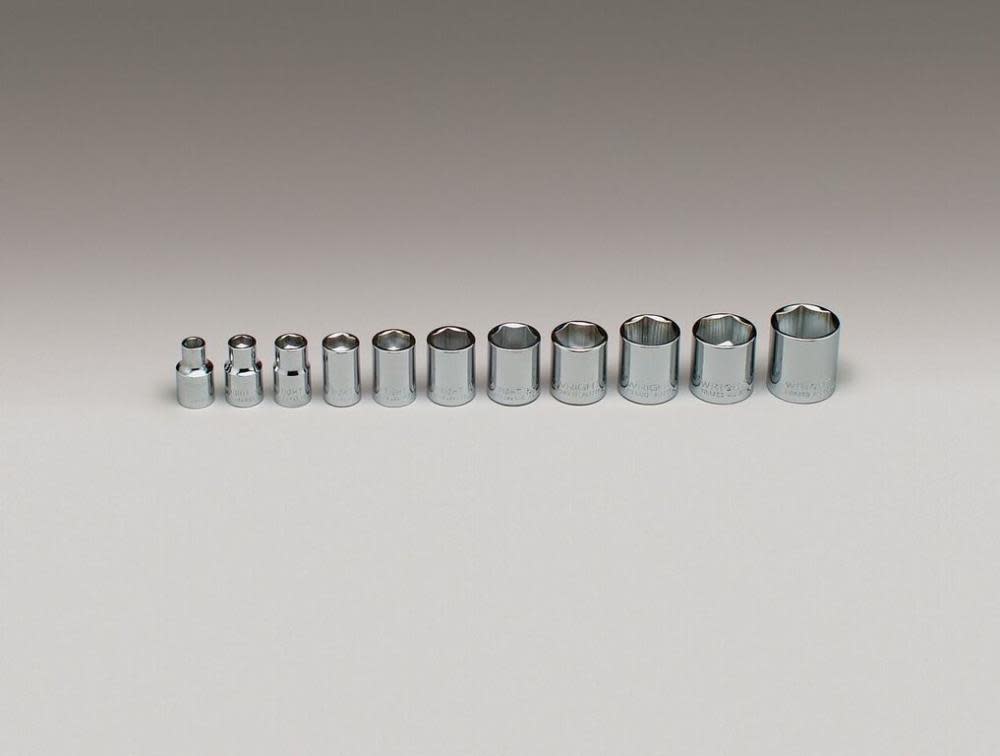 Wright Tool 3/8 In. Drive 11 pc. 6 pt Socket Set