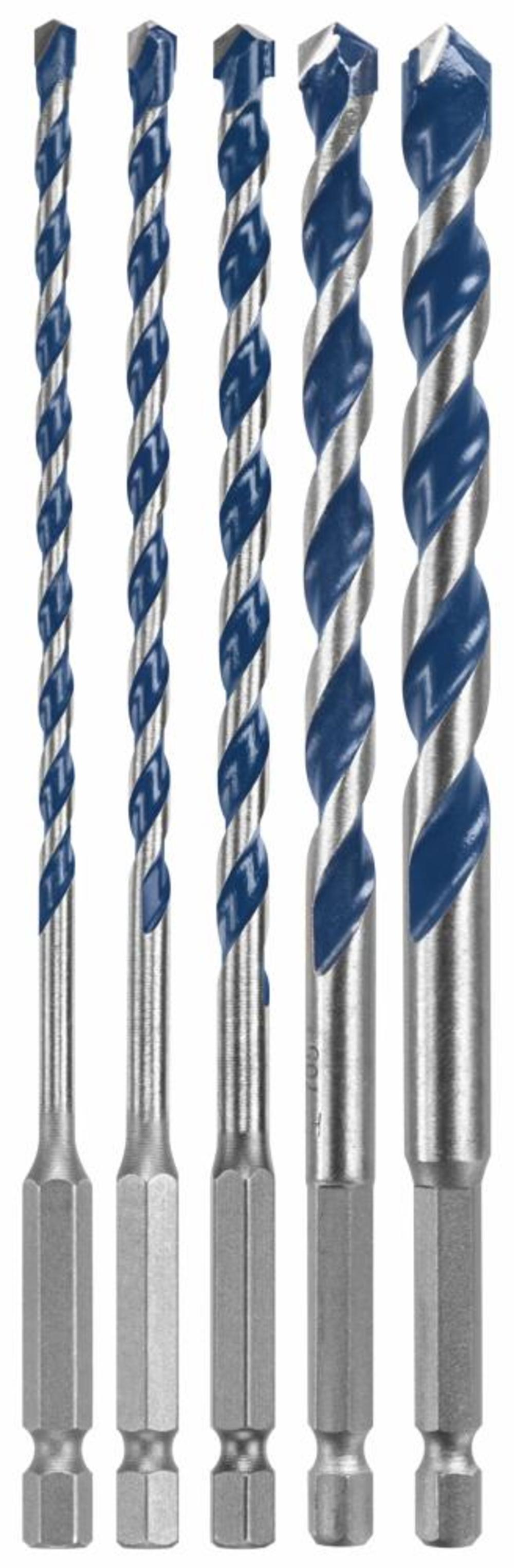 

Bosch 5 pc. BlueGranite Turbo Carbide Hammer Drill Bits Set