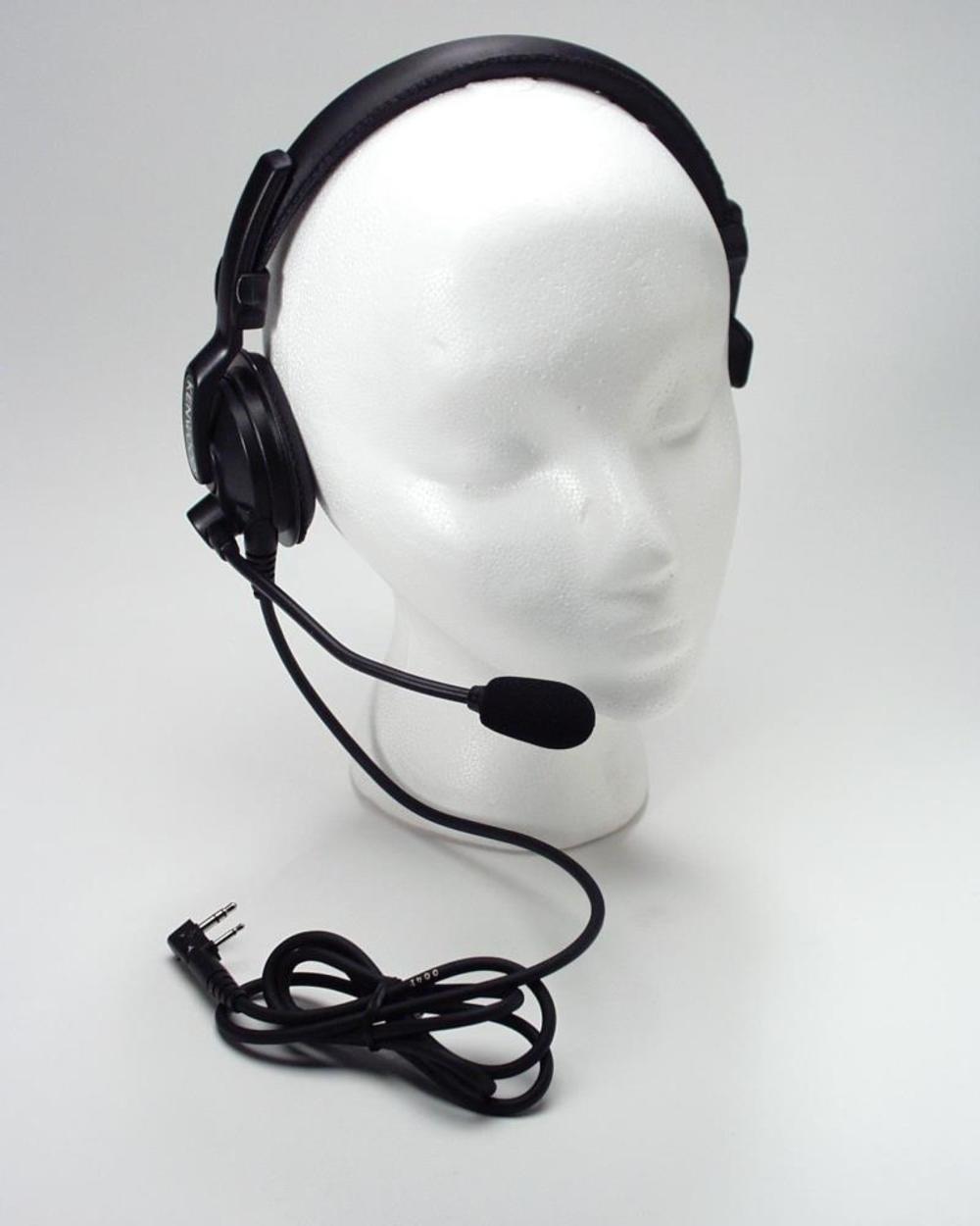 

Kenwood Single-muff headset with in-line PTT