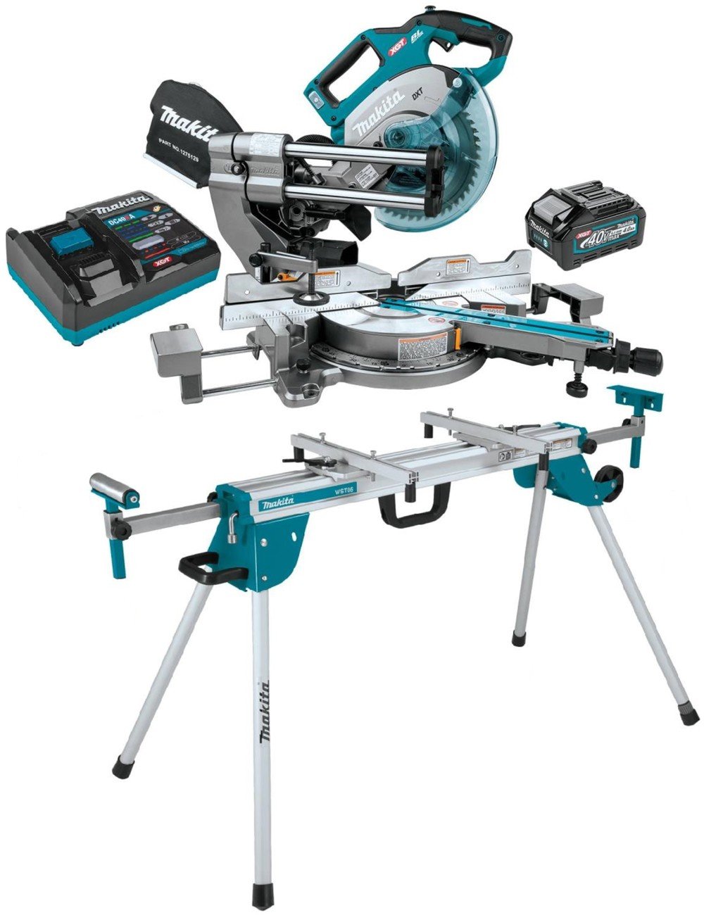 Makita 40V Max XGT Brushless Cordless 8-1/2 Inch Dual-Bevel