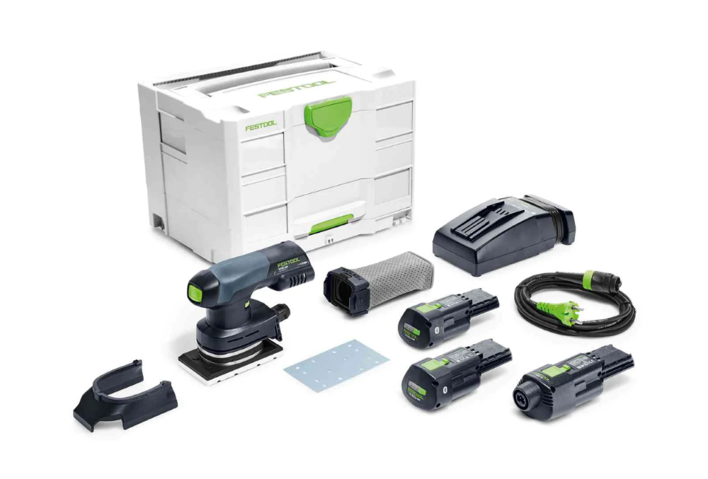 

Festool Sander RTSC 400 Li 3,0 I-Set US Kit