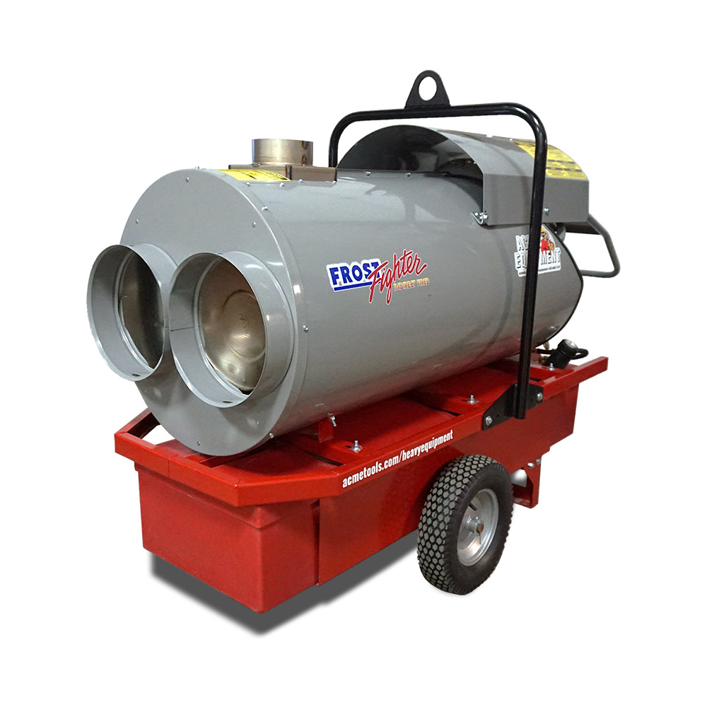 

Frost Fighter Indirect Fired 420k BTU Portable Heater System (Oil/Diesel)