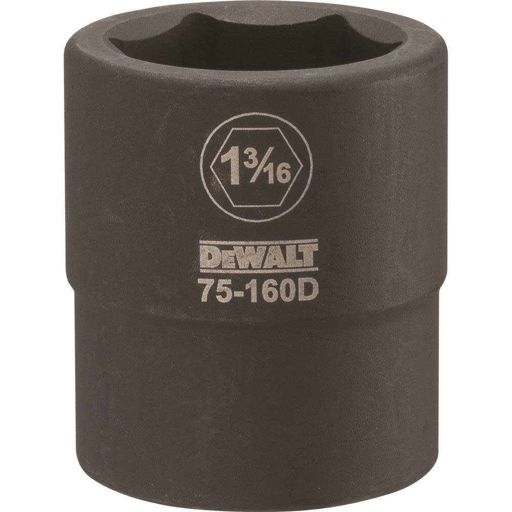 

DEWALT 3/4 Drive X 1-3/16 6PT Impact Socket