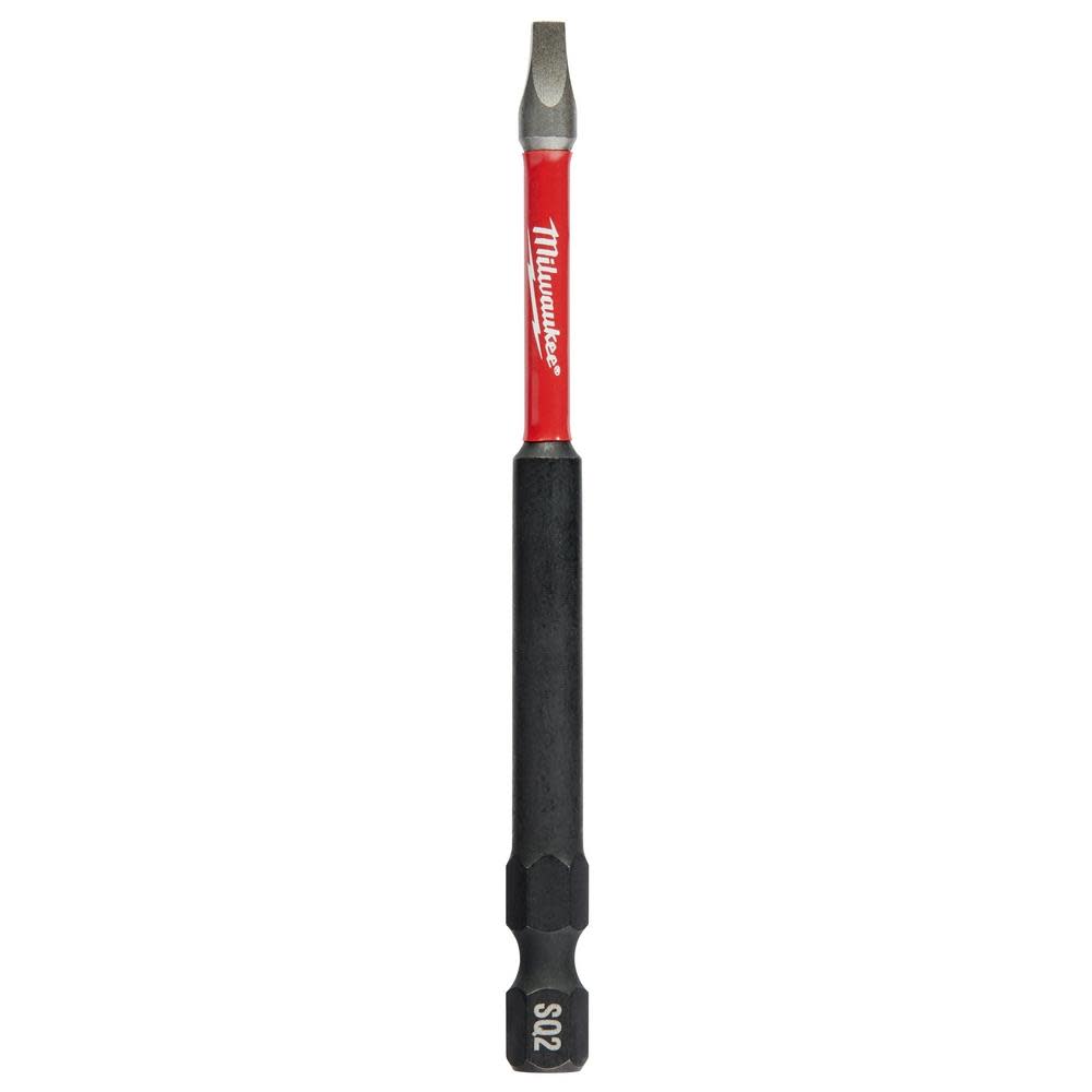 Milwaukee SHOCKWAVE 3-1/2 in. Impact Square Recess #2 Power Bit