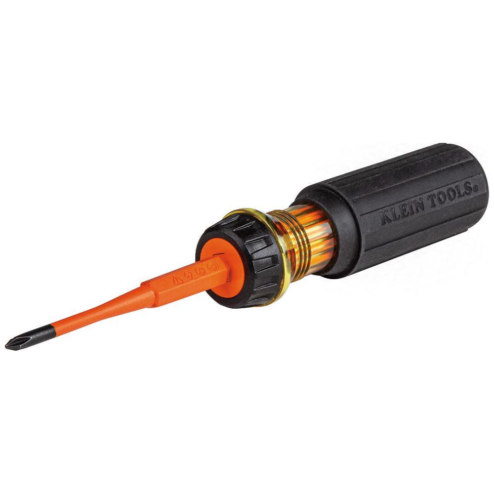 

Klein Tools Insulated 2-Bit Driver #1Ph-3/16Sl