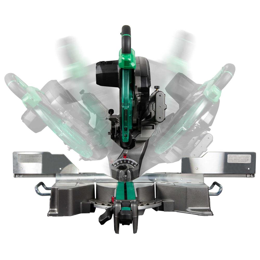 Metabo HPT 12 Inch Dual Bevel Sliding Miter Saw C12RSH3M