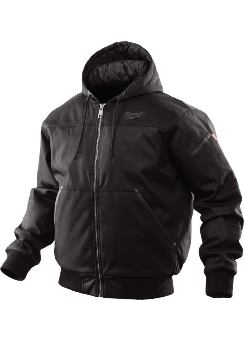 Milwaukee Black Hooded Jacket - Medium
