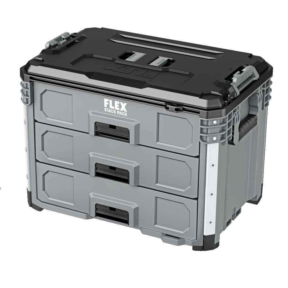 FLEX STACK PACK 3-Drawer Tool Box