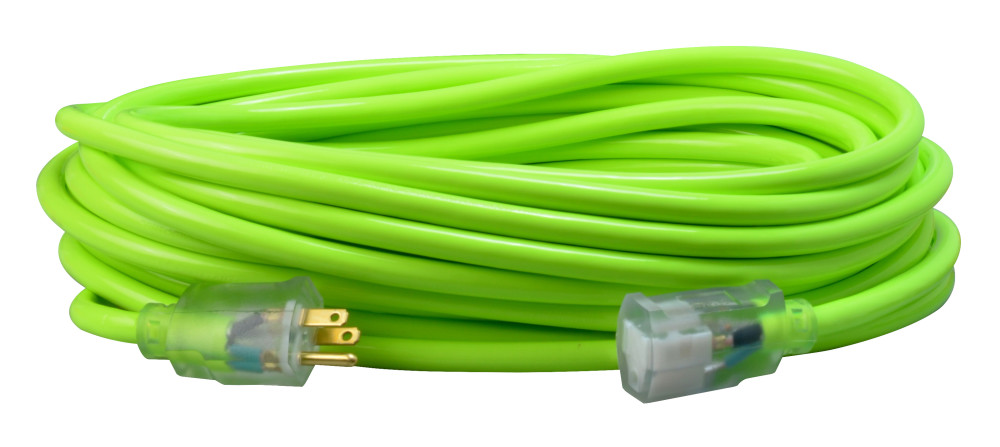 

Southwire High Visibility Extension Cord Lighted End 50' 12/3