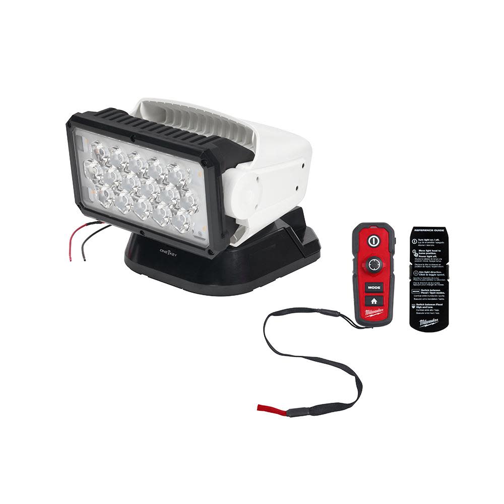 

Milwaukee Utility Remote Control Search Light