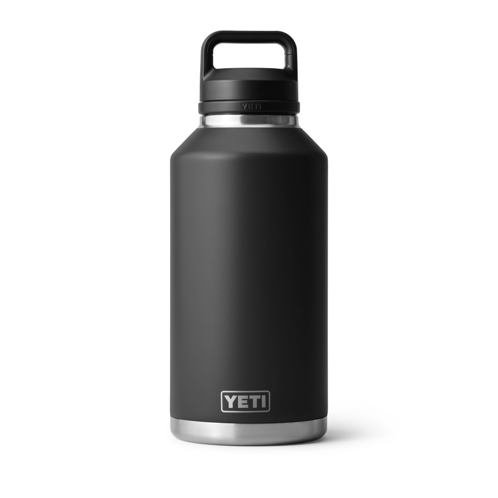 YETI Rambler 64 Oz Bottle Black with Chug Cap 21071503852 - Acme Tools