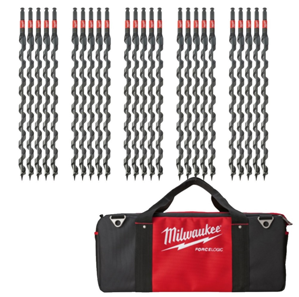 

Milwaukee 11/16" x 18" Lineman's Utility Auger - 25PK
