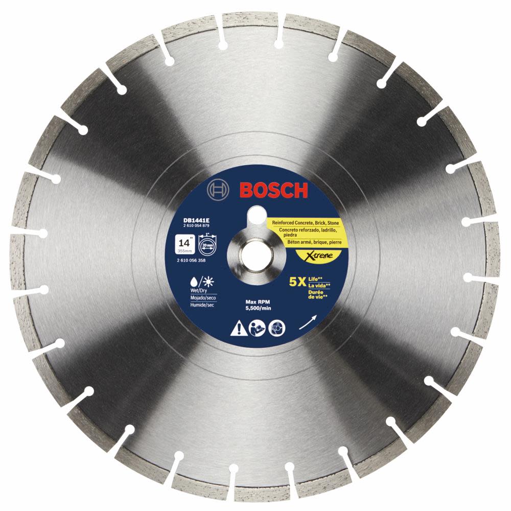 

Bosch 14" Xtreme Segmented Rim Diamond Blade