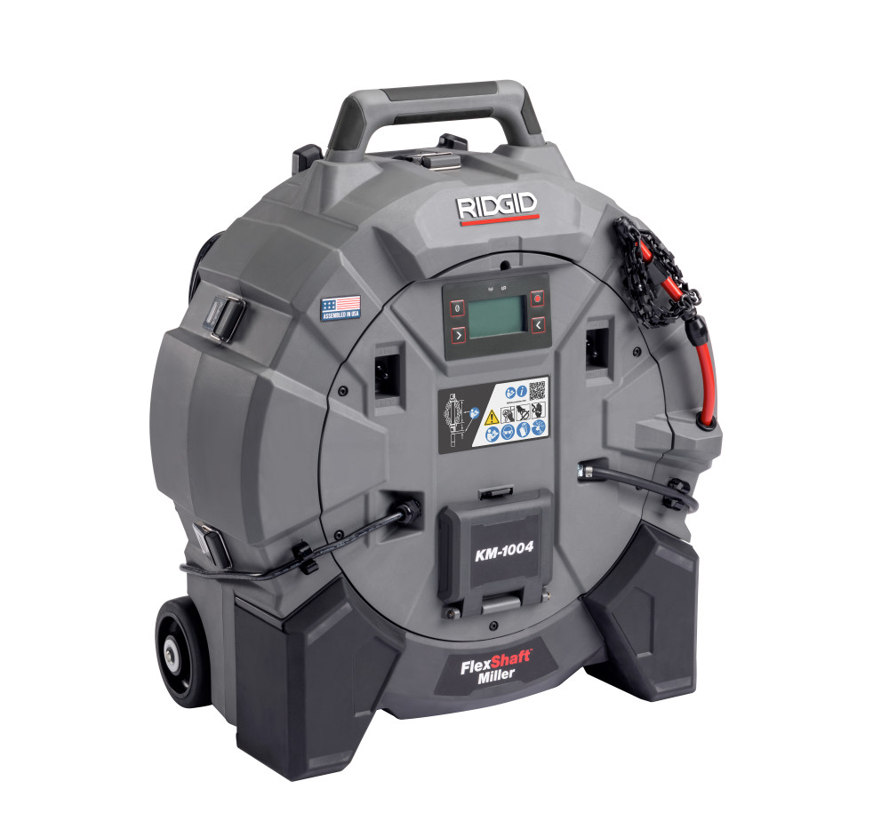 Rigid R100 Machine Ridgid KM-1004 FlexShaft Milling Machine 120V 60HZ 1-1/4 Inch - 4 Inch ...