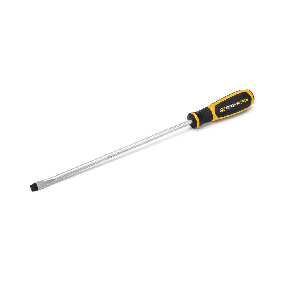 

GEARWRENCH 3/8" x 12" Slotted Dual Material Screwdriver