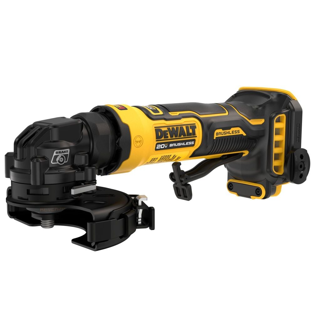 DEWALT ATOMIC 20V MAX 4 Inch Angle Grinder (Bare Tool) image number null