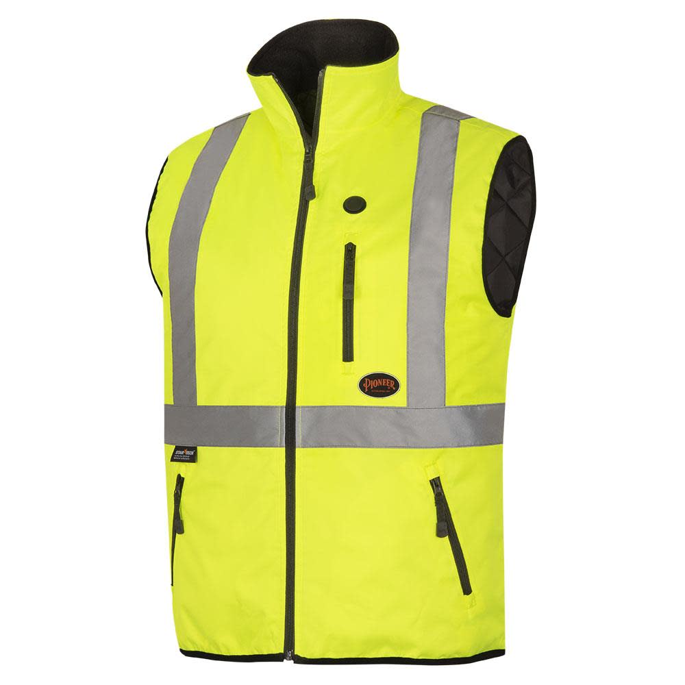

Pioneer 5418U Hi Vis Heated Safety Vest Yellow Green Medium