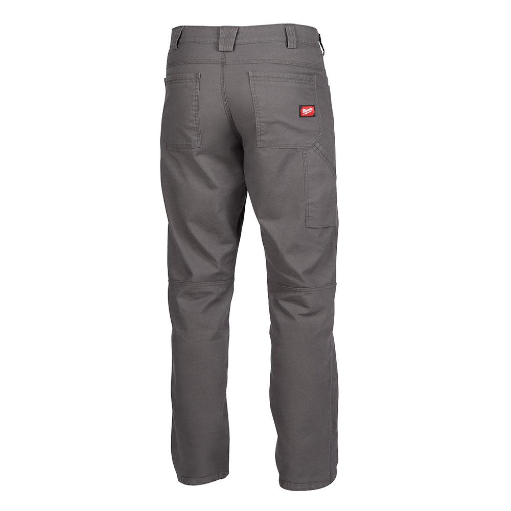 Milwaukee Work Pants Flex Heavy Duty Gray 36 X 32 701g 3632 From Milwaukee Acme Tools