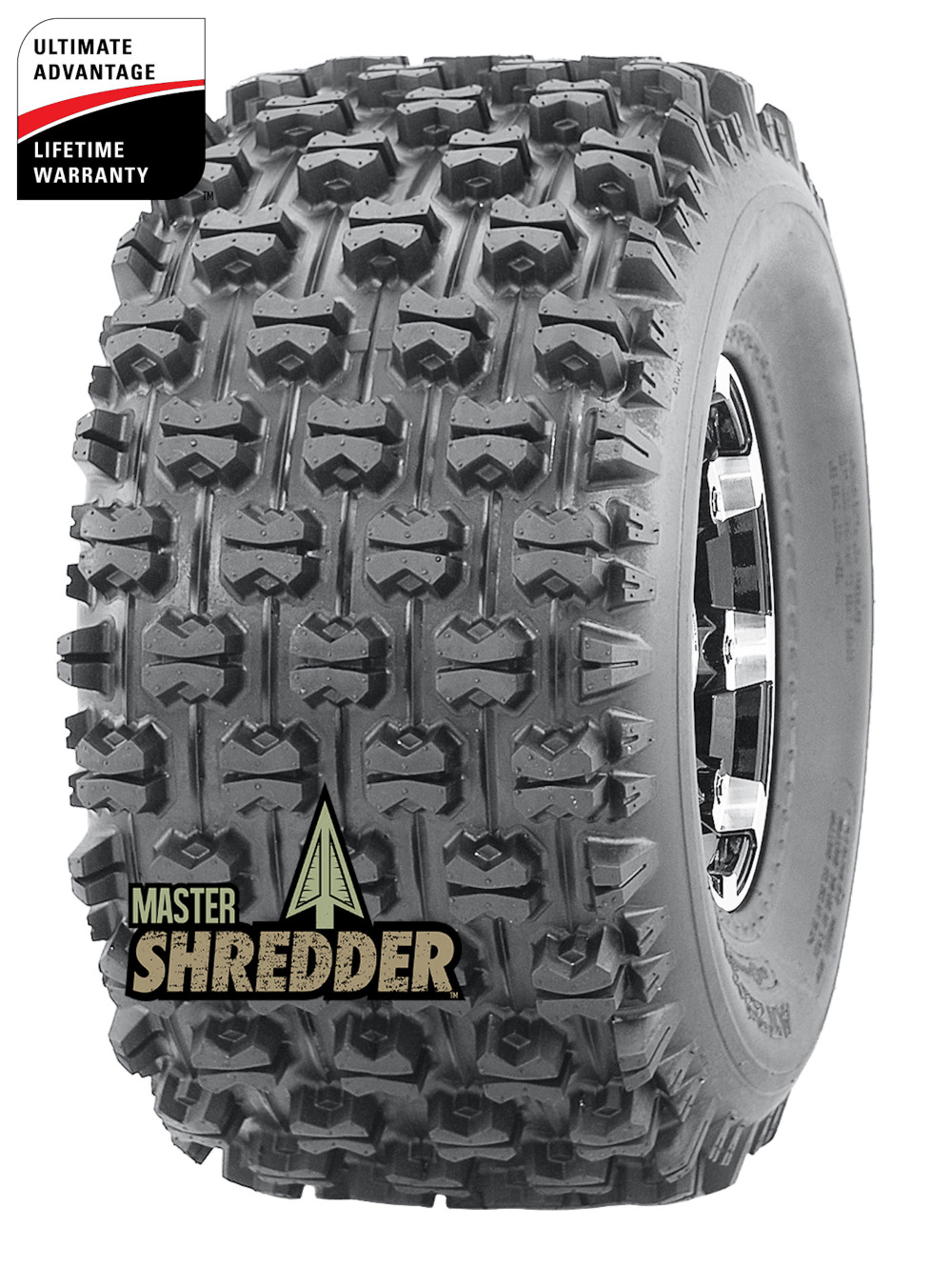 

Master ATV 22x11.00-9 6P TL Shredder (Rear) ATV Tire (Tire Only)