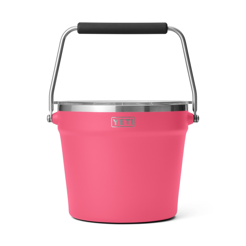 Yeti Rambler Beverage Bucket with Lid Tropical Pink