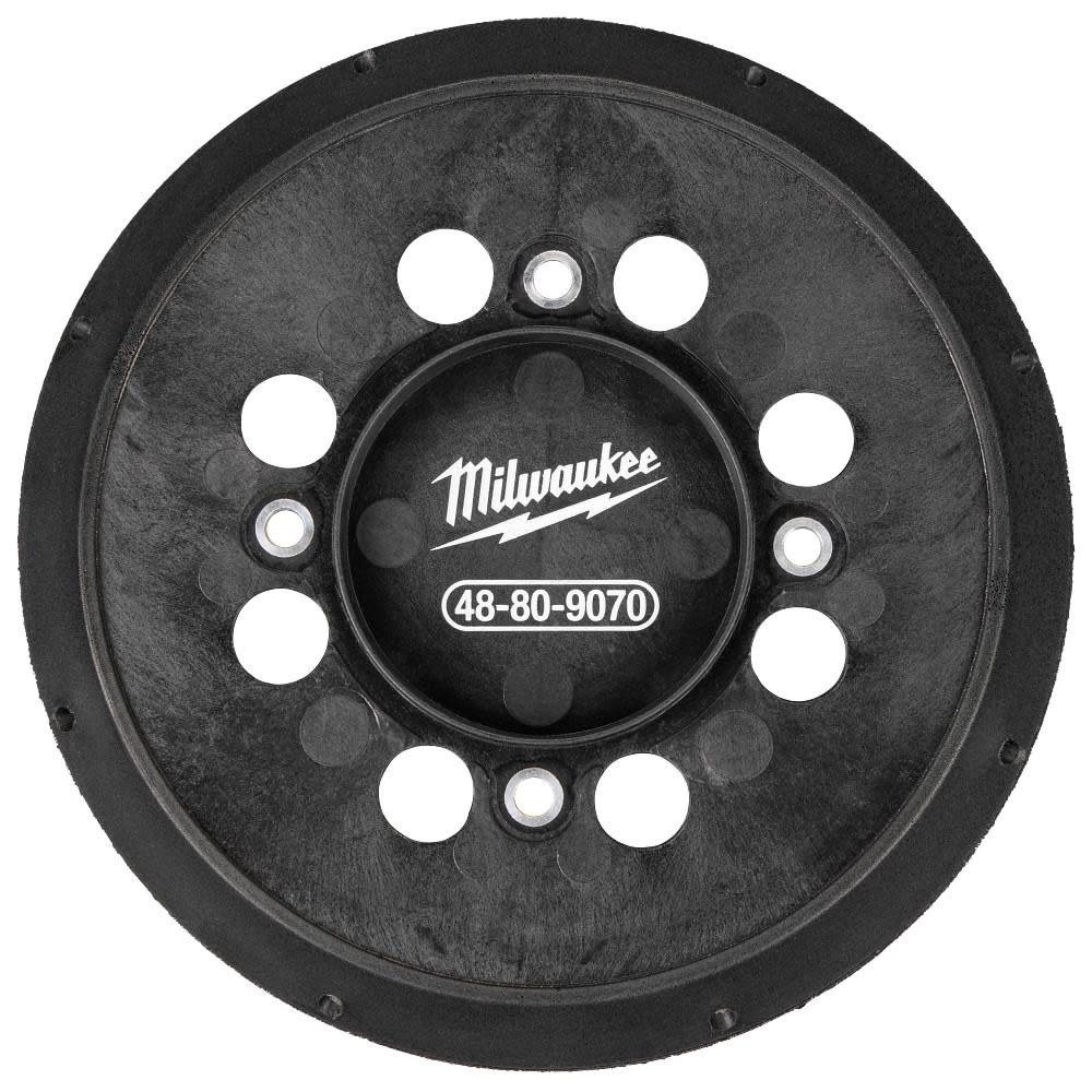 Milwaukee M18 FUEL 5 Inch Random Orbital Sander Replacement Backing Pad