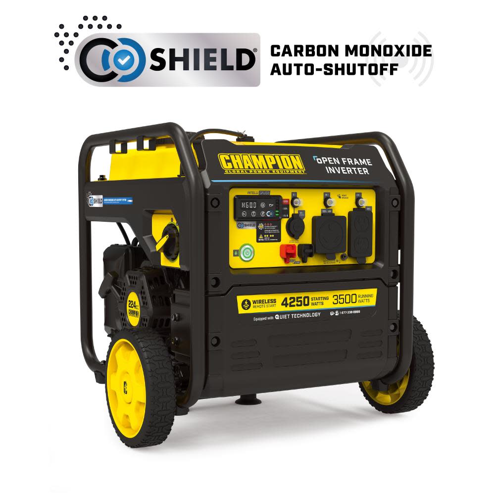 

Champion Power Equipment 4250-Watt Open Frame Inverter with CO Shield and Wireless Remote Start