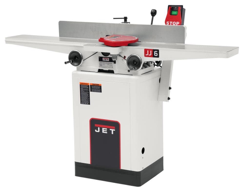 J＊J JET JJ-6HHDX 6 In. Long Bed Jointer with Helical Head Kit JT9