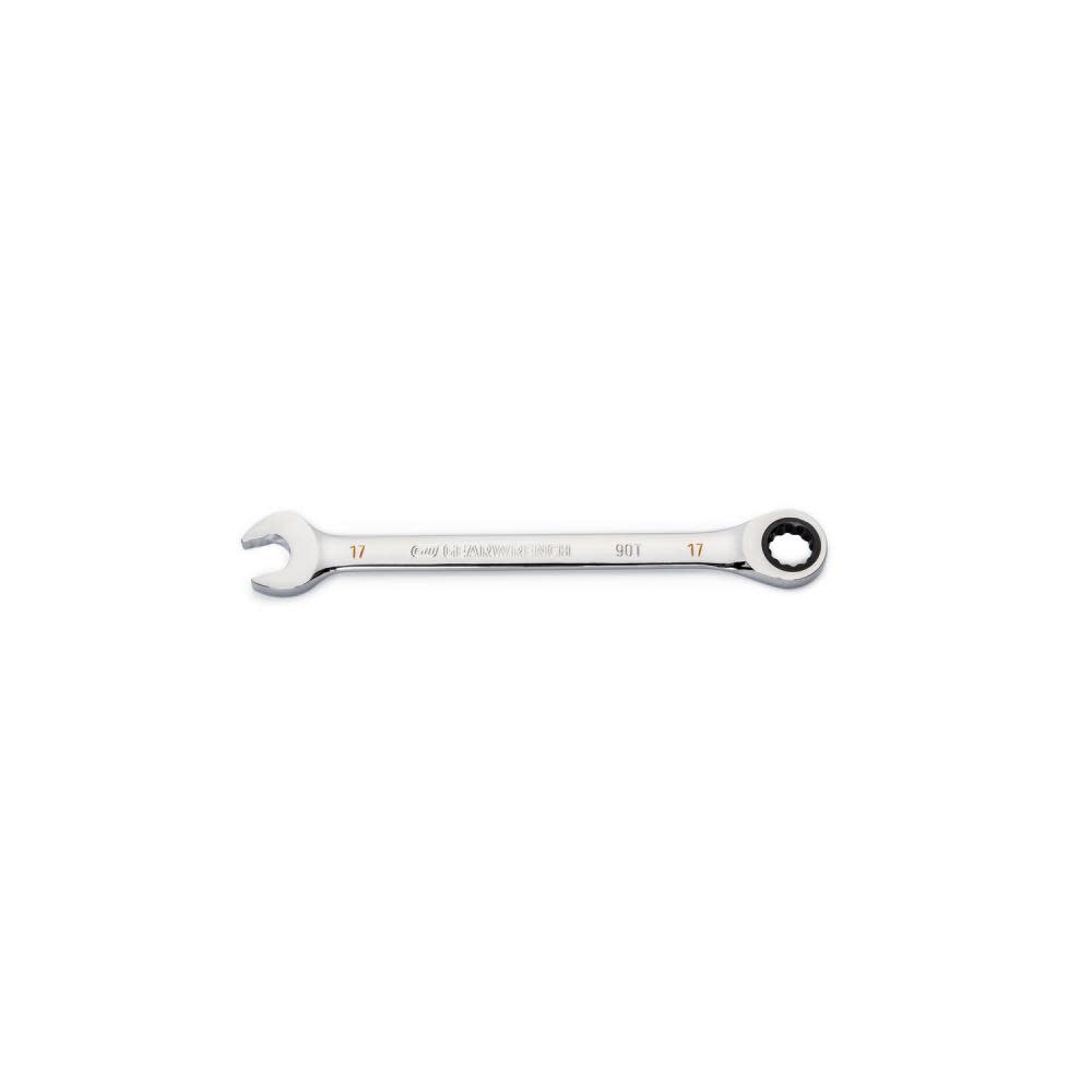 

GEARWRENCH 17mm 90T 12 Point Ratcheting Combination Wrench