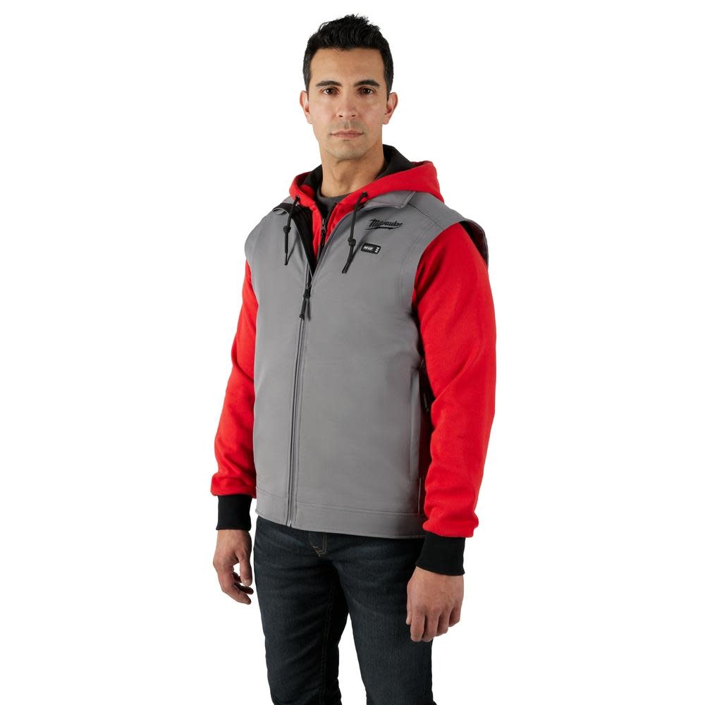 

Milwaukee M12 Heated TOUGHSHELL Vest Bare Tool Gray Small