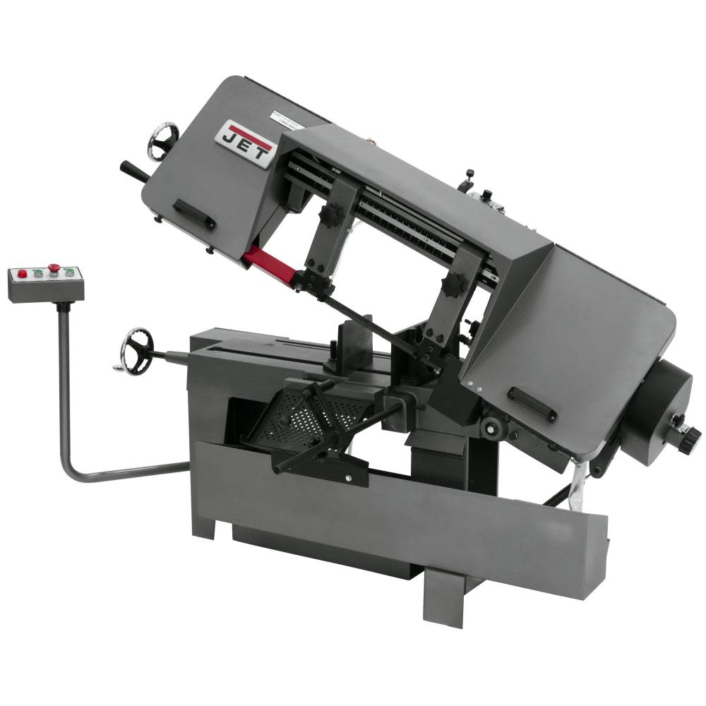 JET MBS-1014W-1 10 In. Horizontal Mitering Bandsaw 2 HP 230 V Only 1Ph
