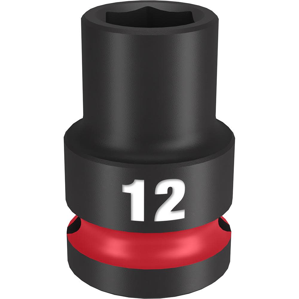 

Milwaukee Impact Socket 1/2" Drive 12mm Standard 6 Point