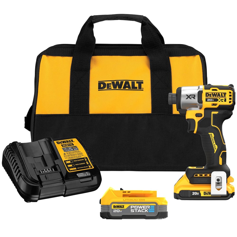 View DEWALT 20V MAX XR 1/4in Impact Driver Kit