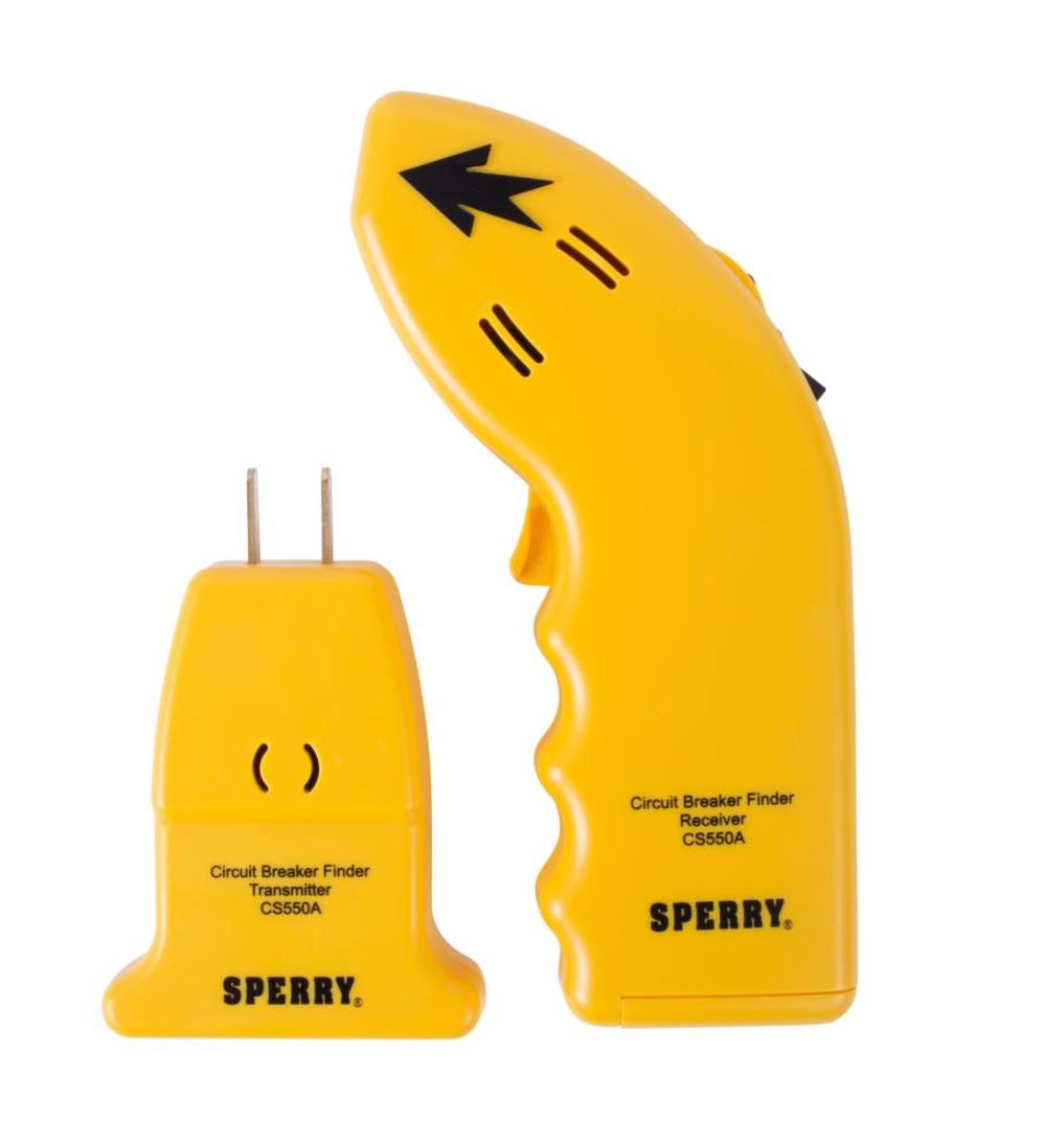 

Gardner Bender Sperry Instruments CS550A Circuit Breaker Finder Identifies Correct Circuit or Fuse Audible/Visual Alert 120V AC 50 to 60Hz