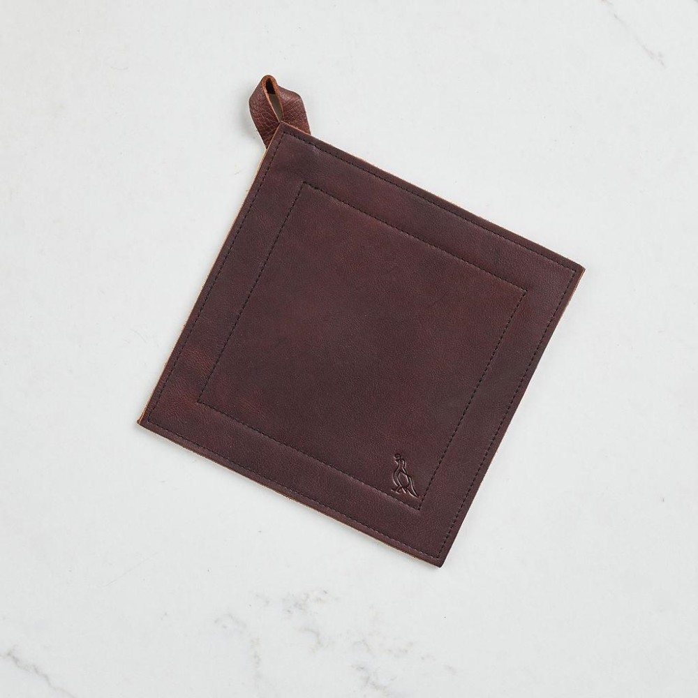 

Smithey Ironware Pot Holder Full Grain Leather