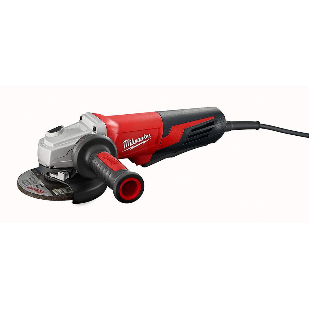 

Milwaukee 13 Amp 5 in. Small Angle Grinder Paddle No-Lock
