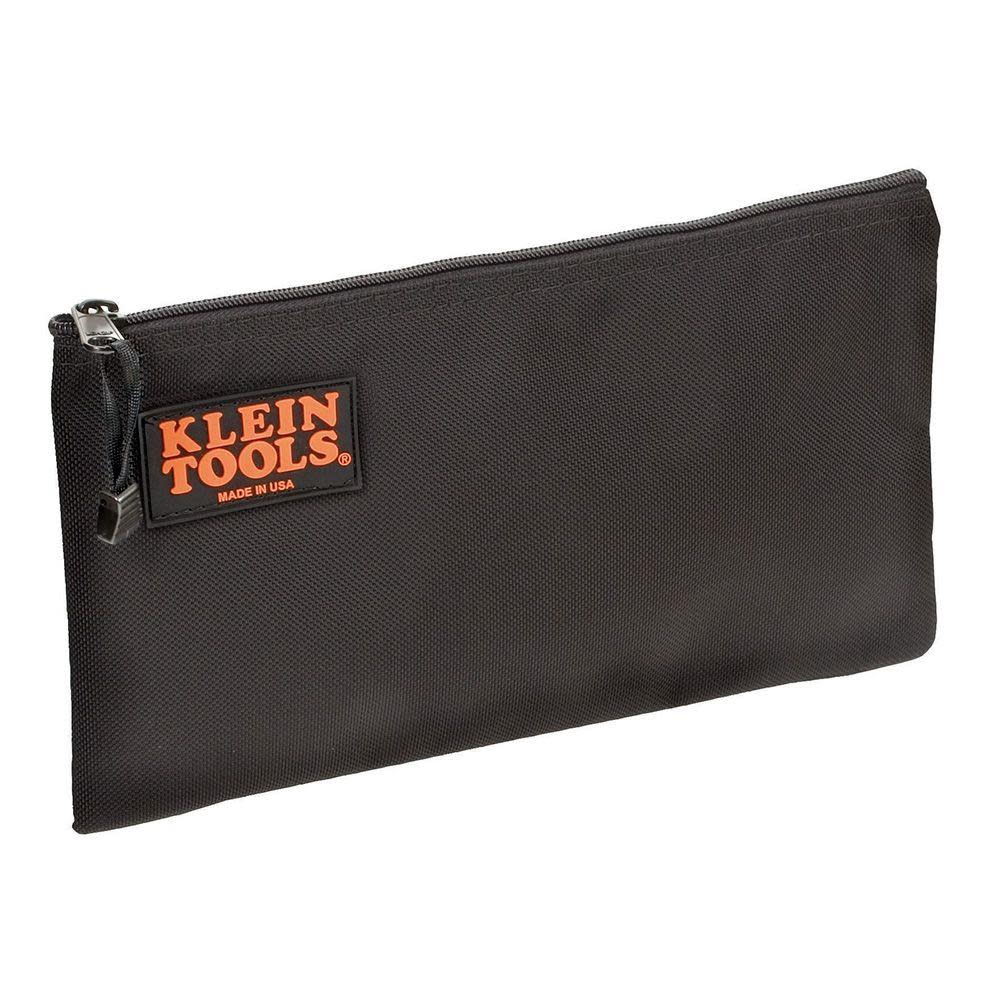 

Klein Tools Black Nylon Zipper Bag