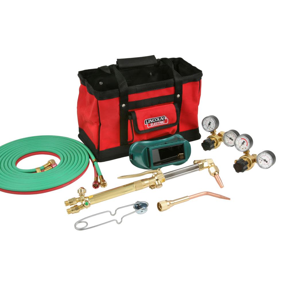 

Lincoln Electric Oxygen Welding Cutting and Brazing Kit