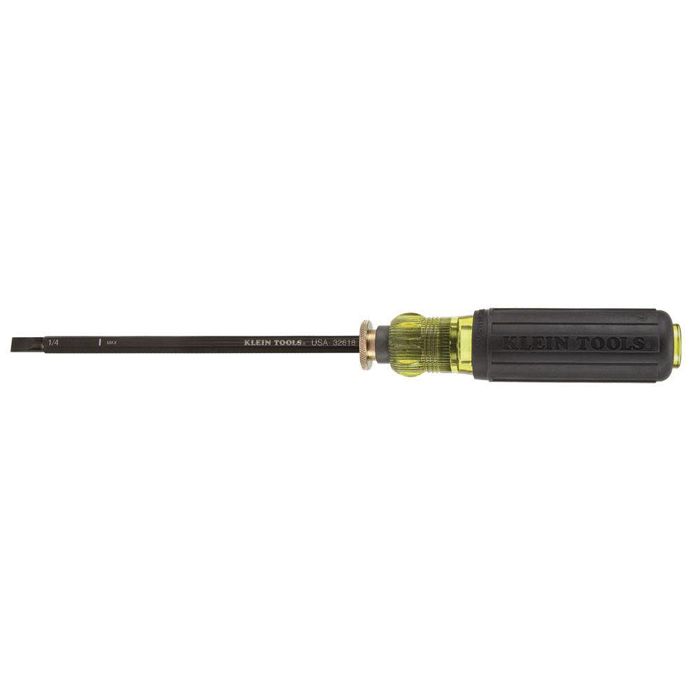 

Klein Tools Adj. Screwdriver #2 Ph 1/4" Sl