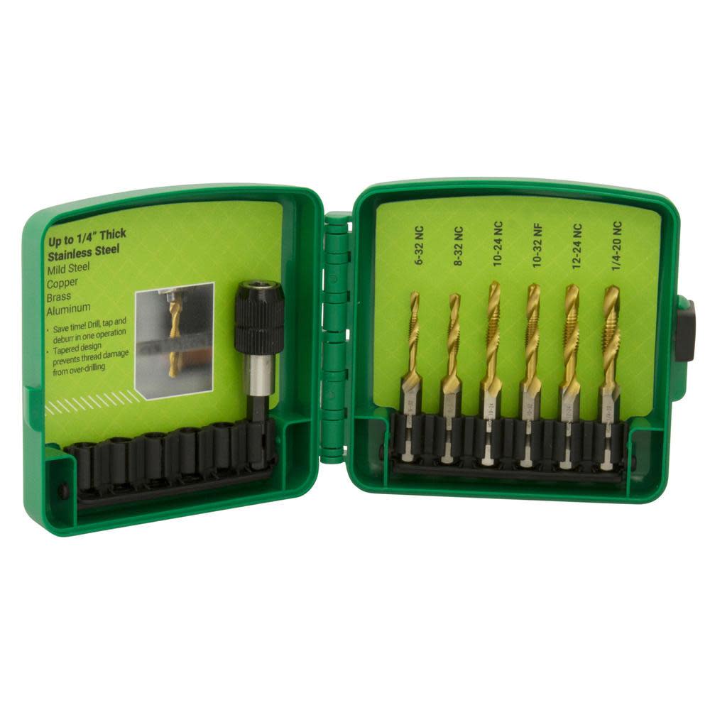 

Greenlee 7 Piece Inch Stainless Steel DTAP Kit