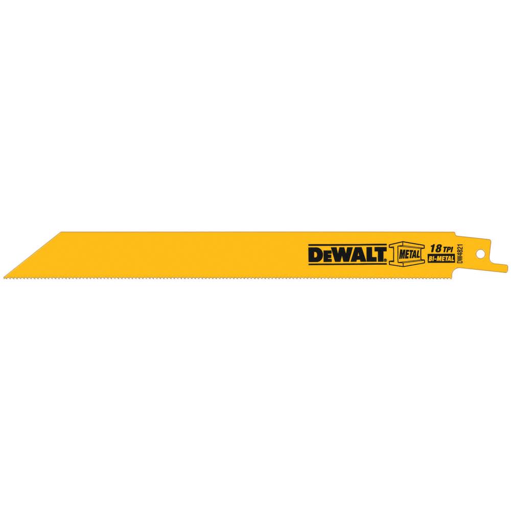 

DEWALT 8-in 18TPI Recip Saw Blade - 5 pack