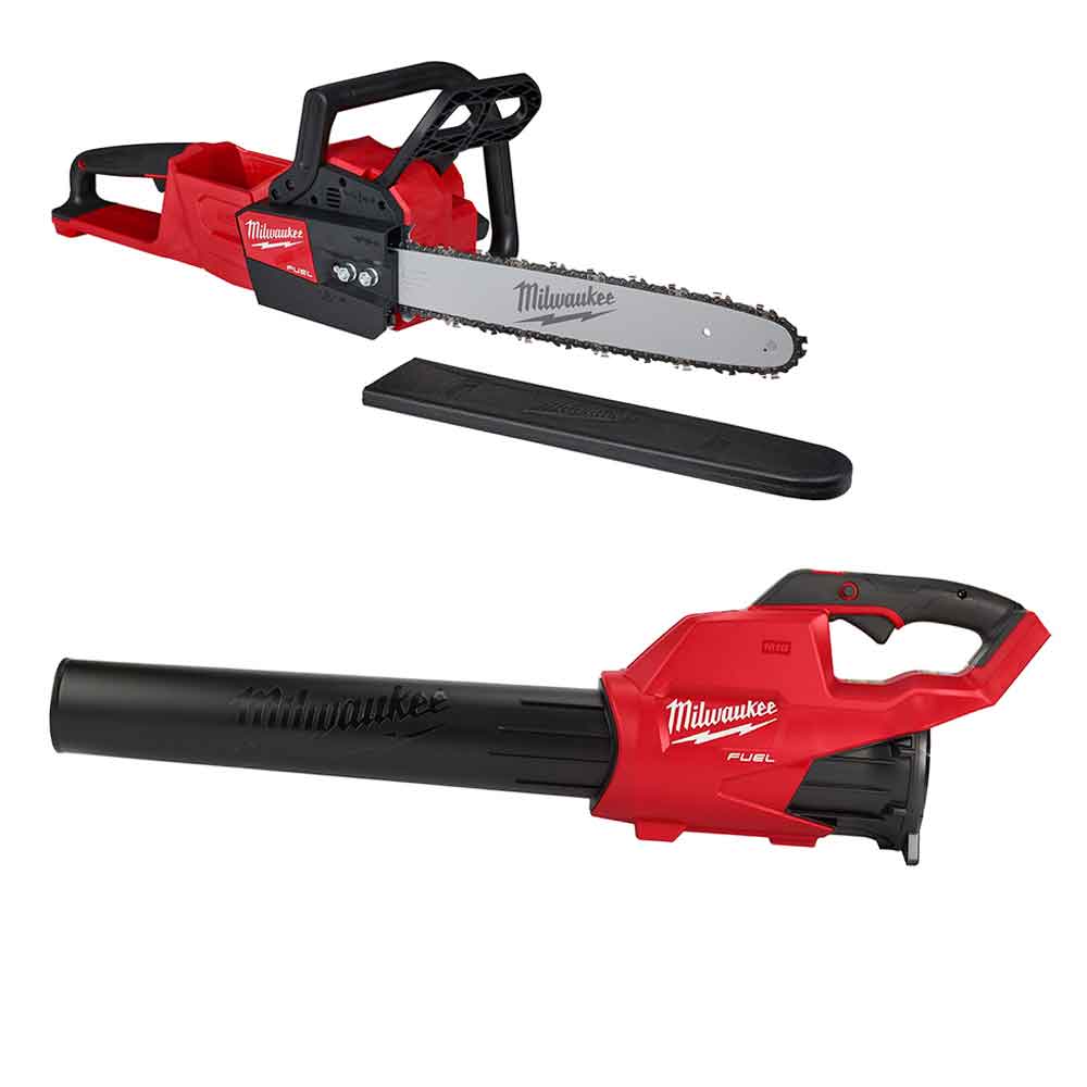Milwaukee m18 chainsaw sales and blower kit
