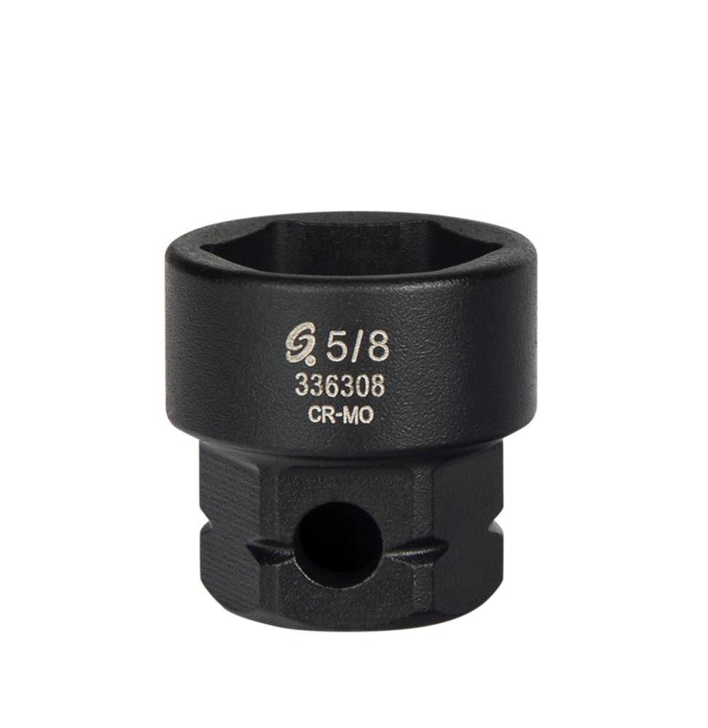 

Sunex 5/8 In. 3/8 In. Drive 6 Pt Low Profile Impact Socket Hex Shank