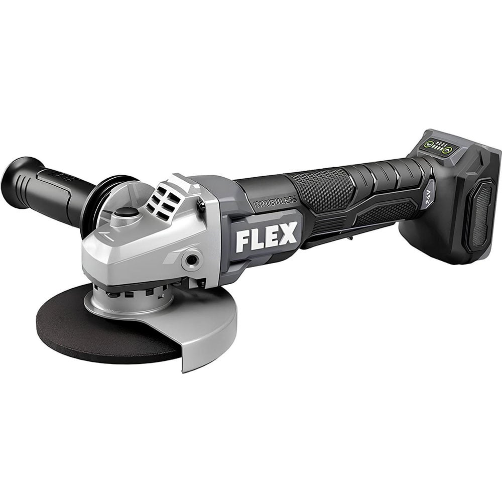 FLEX 24V 5-In. Variable Speed Angle Grinder With Paddle Switch (Bare Tool)