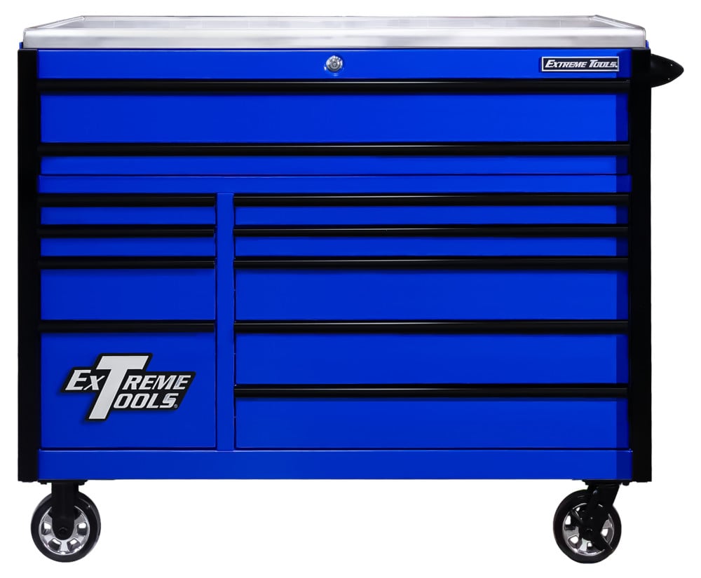 Extreme Tools EXQ Series 55 Inch W x 30 Inch D 11 Drawer Professional ...
