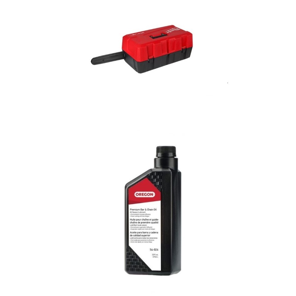 Milwaukee chainsaw bar oil 2025